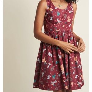Modcloth Optimistic Effect Sleeveless 